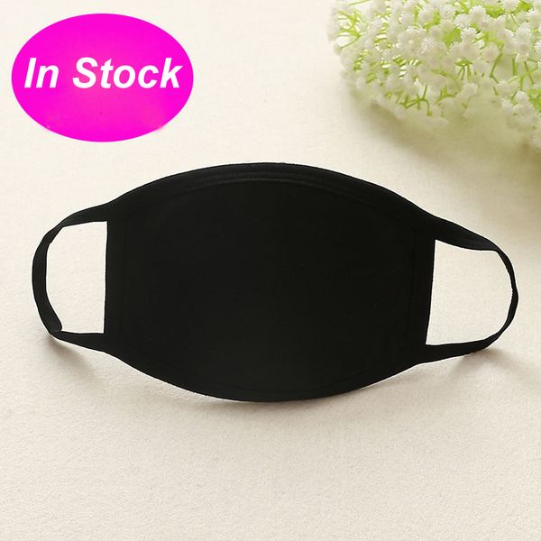 

50шт антипылевой хлопок рот маска для лица унисекс мужчина женщина здоровье велоспорт носить черный мода высокое качество рот-муфель