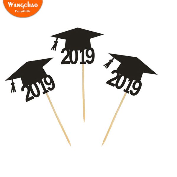 Bag Graduation 2019 Caps Cake Topper Cupcake Topper Cake