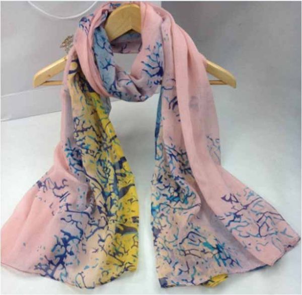 

30 styles 160x50cm new women's fashion georgette long wrap chiffon shawl beach silk scarf scarves fashion accessories, Blue;gray
