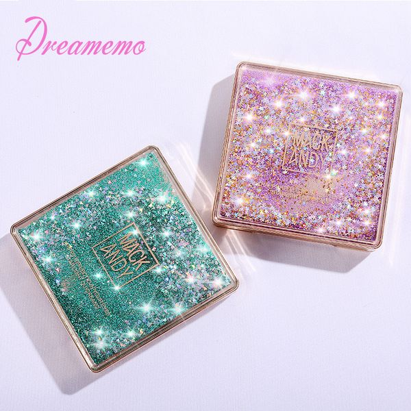 

2018 new quicksand makeup eye palette 12 color glitter eyeshadow matte shimmer pigmented eye shadow powder