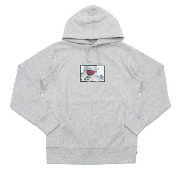 

18fw astronaut hooded sweatshirt vintage high street cotton comfortable sweater couple women and mens designer hoodies hfxhwy041, Black