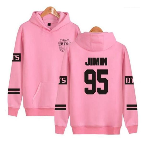 

boys harajuku winter casual hoodies bts kpop women 's plus size4xl k -pop clothes hoodies sweatshirts women /men bts bangtan, Black