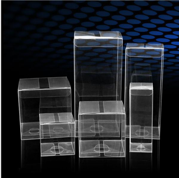 

clear pvc box square gift boxes favor candy packing souvenir box transparent chocolate bags wedding favor party supply