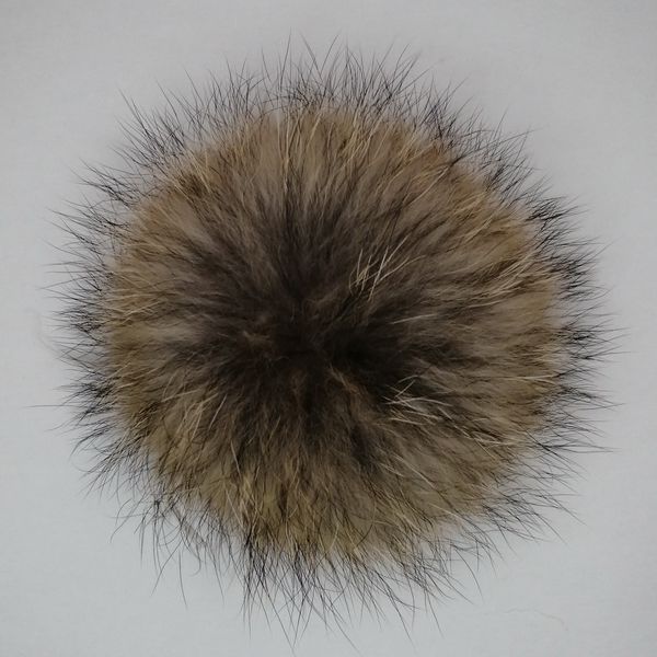 

ale raccoon fur pompom accessories smart ball pompoms custom colours with a string fast express delivery, Silver