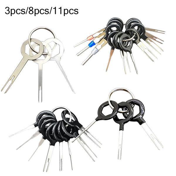 

auto car plug circuit board wire harness terminal extraction pick connector crimp pin back needle remove tool