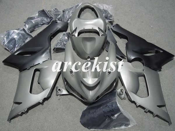 

4 gifts motorcycle new abs full fairings kit fit for kawasaki ninja zx-6r 2005 2006 05 06 636 zx6r bodywork set custom gray black