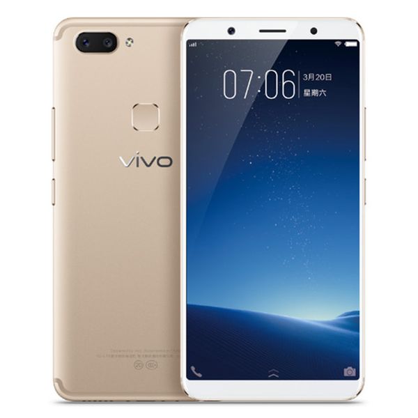 

Vivo Original X20 4G LTE Cell Phone 4GB RAM 64GB ROM Snapdragon 660 Octa Core Android 6.01 Full Screen 3D 12MP Face ID Smart Mobile Phone B 6B, Black