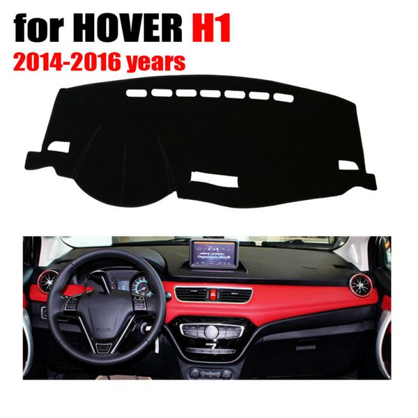 

rkac car dashboard covers mat for hover h1 2014-2016 years left hand drive dashmat pad dash cover auto dashboard accessories