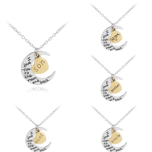 

unique personalized punk letter a to z pendant necklace bohemian gold color copper long necklaces for women jewelry#827, Silver