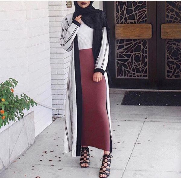 

factory price women ankle length pencil skirt high waist muslim women bodycon maxi skirt black/wine red/khaki