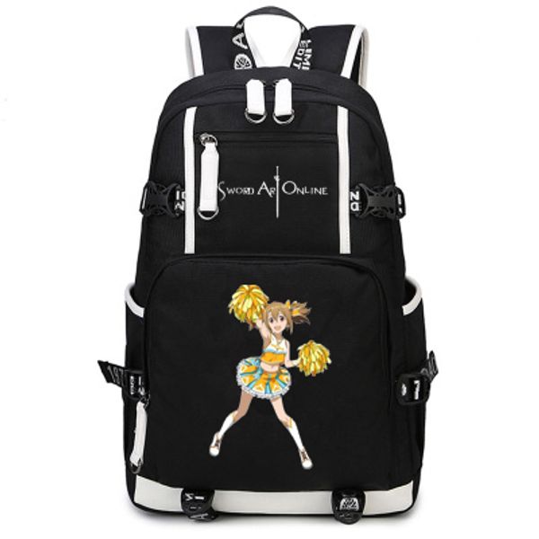 

ayano keiko backpack sword art online day pack sao cool school bag print packsack computer rucksack sport schoolbag outdoor daypack