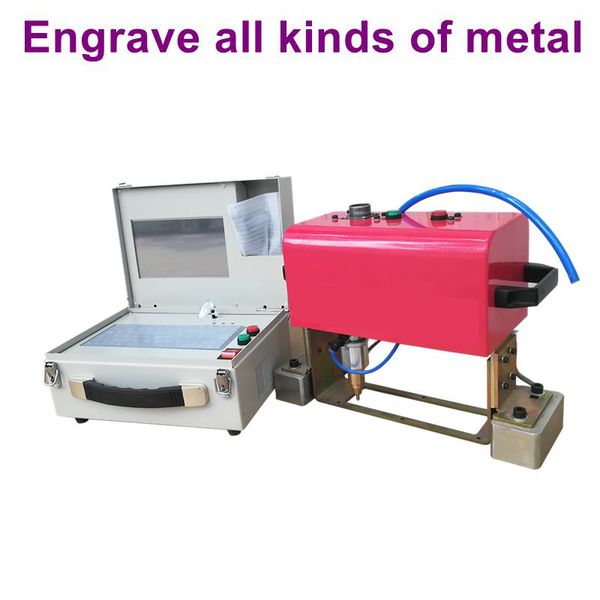 

portable dot peen markig pneumatic chassis number vin no. engraving punching machine 140*40mm