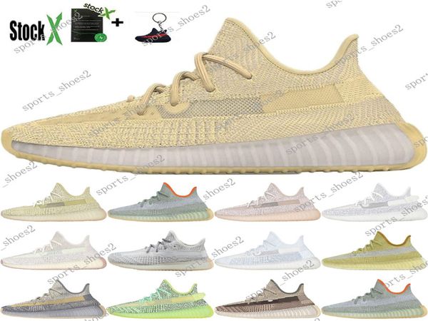 

kanye west men womens shoes 2020 women trainers zebra static black bred cream white sesame sports sneakers running shoes 36-45 #004