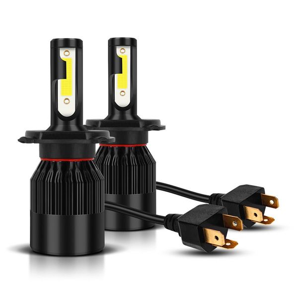 

car light 2019 new a pair of 9003 h4 6000k led total 300w 30000lm combo headlight high low beam light bulb #0516