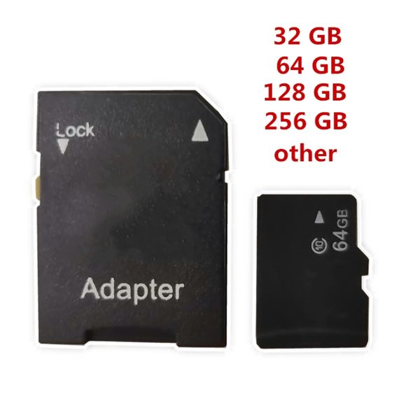 

2020 лучший top продажа 128gb 256gb sdxc 64gb 32gb micro sd tf хороший с 30шт адаптер блистерной generic розничного пакетом