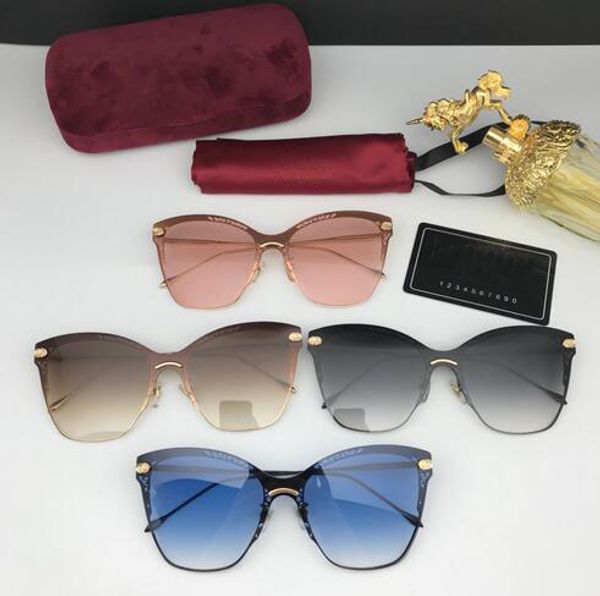 

2020 new fashion designer sunglasses men womens classic pilot frame simple summer style uv400 lens protection eyewear with box, White;black