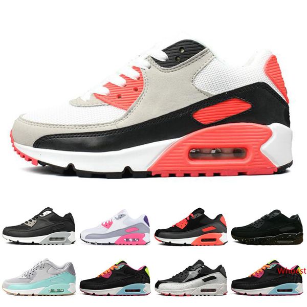 

2020 men women running shoes surface breathable triple white black pink yellow bred mens trainers cushion sports sneakers size 36-45