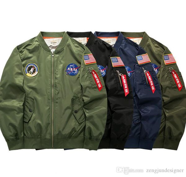 

mens autumm конструктора вскользь куртка с длинным рукавом стенд воротник карман на молнии homme одежда мода плюс размер одежды, Black;brown