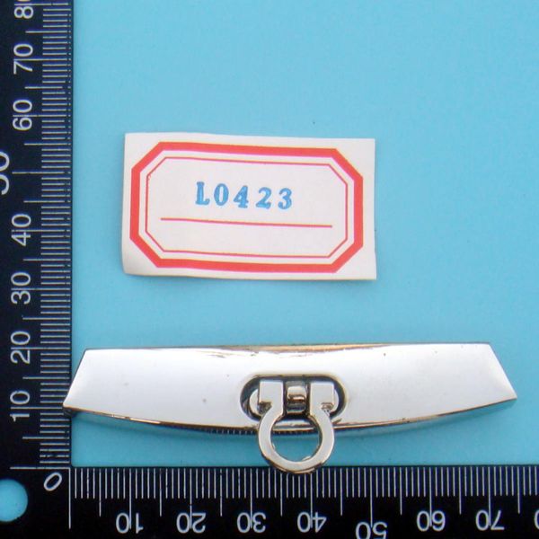 

10 sets/lot twist turn lock clasp closure women handbag parts purse hardware accessories repair handmade diy craft l0423, Black