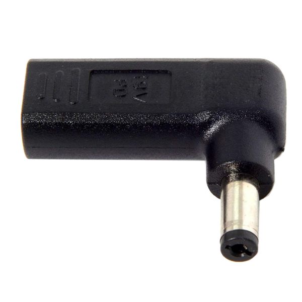 

тип-c f до 5.5*2.1 мм мужской правый головной pd чип постоянного тока