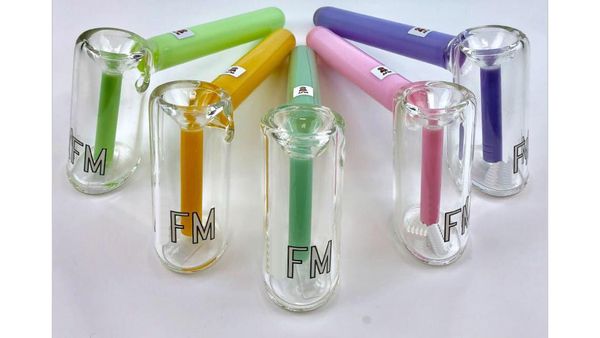 New Color Glass Bubbler 17cm lunghezza peso 160g 5 colori mescolare l'uso dell'ordine per fumare la pipa di tabacco da epackage spedizione gratuita in tutto il mondo