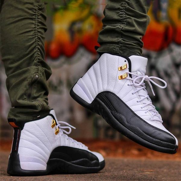

jump man for men women trainers sneakers basketball 12 xii shoes cny taxi designer sports wings playoff flu game running shoes