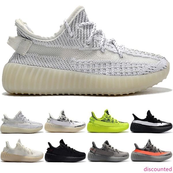 

sneaker мужчины женщины спорт кроссовки дети дети yougth kanye west black static светоотражающие antlia clay hyperspace спорт размер обуви 2