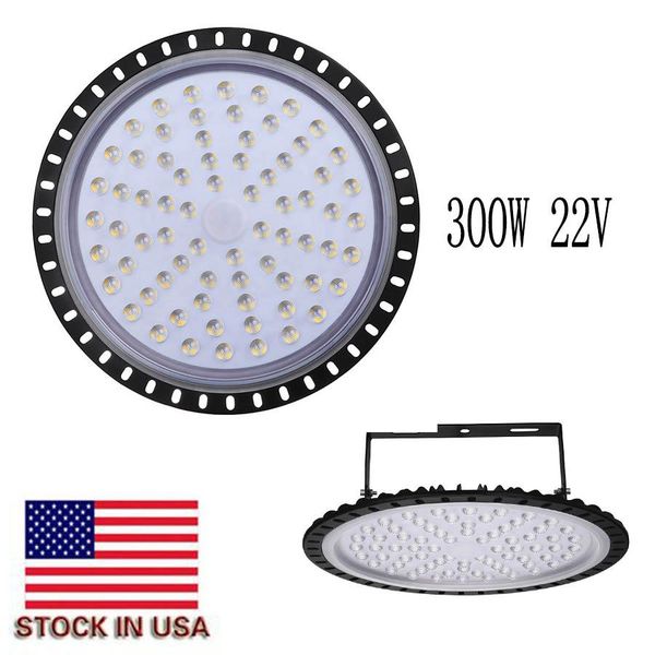 

ultra slim led high bay light 300w ac 220v-240v ufo 6000k 24000lm ip65 led lights efficient flood light aluminium mining highbay lamp