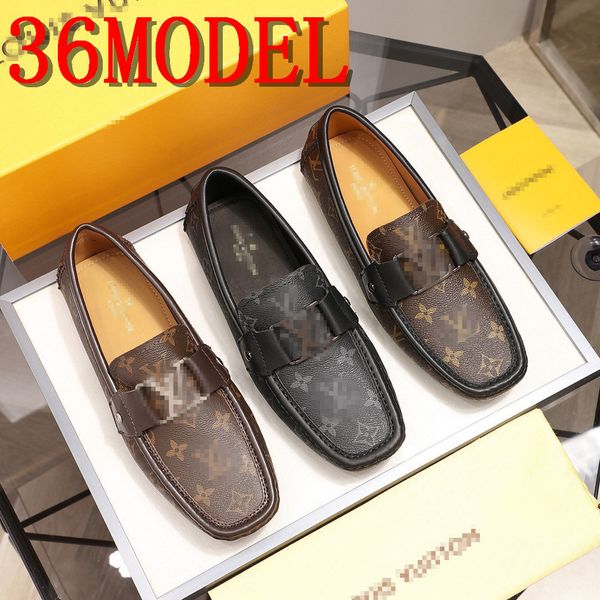 

19ss luxurious casual leather loafer shoes men soft comfortable driving shoes men moccasins footwear mokasin kasual for men schoenen 38-45, Black