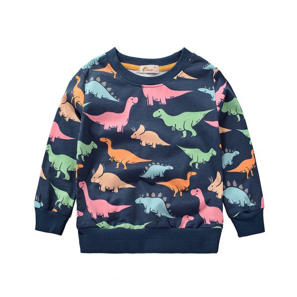

baby boy hoodie sweatshirts kids spring autumn clothes children hoodies for boys sweater long sleeve tshirt dinosaur, Black