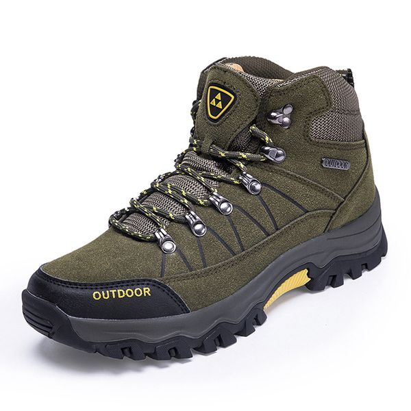 

winter shoes men boots warm fur winter boots snow men sneakers shoes ankle men's, Black
