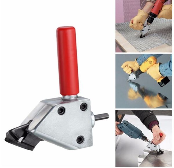 

new nibble metal cutting sheet nibbler saw cutter tool drill attachment cutting tool metal plate cut power accessories