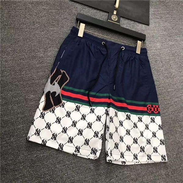 

2020 new summer fashion mens shorts board short quick drying designer shorts printing board beach pants men breathable shorts, White;black