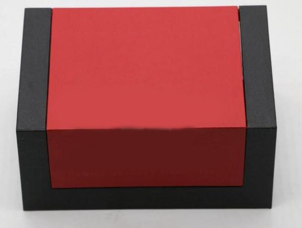 

new red boxes original watch box watch packing with brochures cards tt box, Black;blue