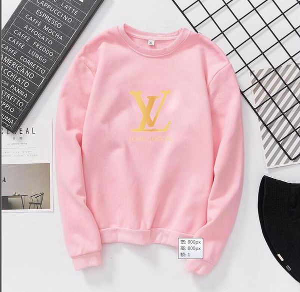 

2020designer brand louÃ¬s vuÃ¬ttÃµn long sleeves for couples in 2019, hip hop style, sporty casual, reliable ing, White