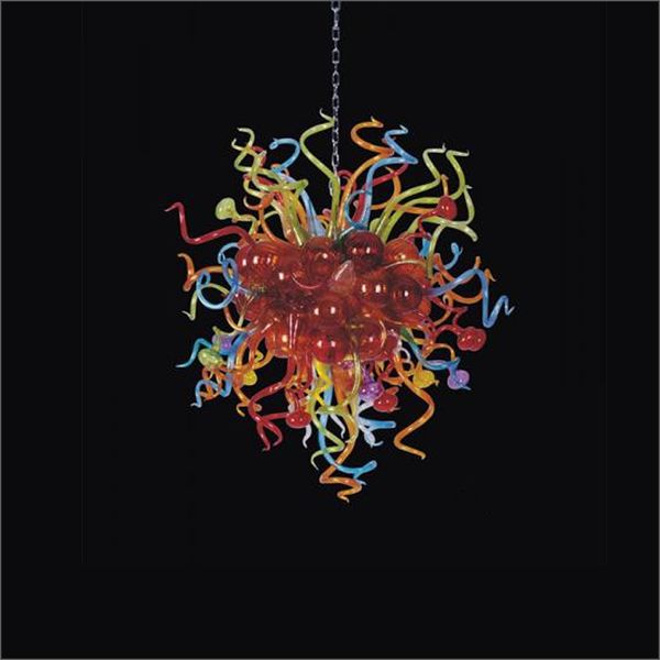 

superior quality italian blown glass chandelier balcony 110/220v ac led art glass handmade blown glass chandeliers