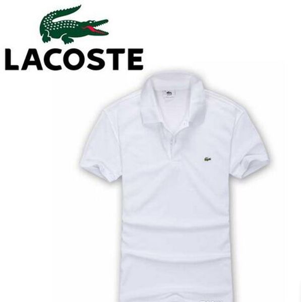

New men 039 polo hirt big mall hor e crocodile hort leeve hirt ummer breathable olid male polo hirt ca ual bu ine men wear 3x