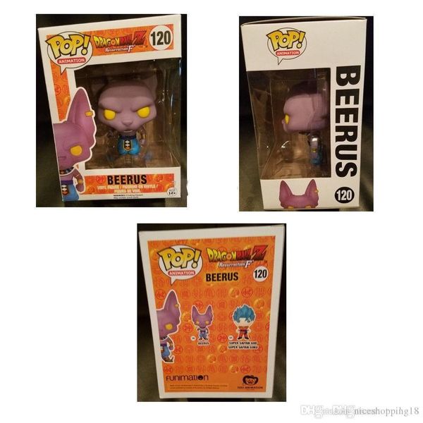 

хорошо funko pop! аниме dragon ball z beerus винил фигурку с box игрушка подарка 1шт