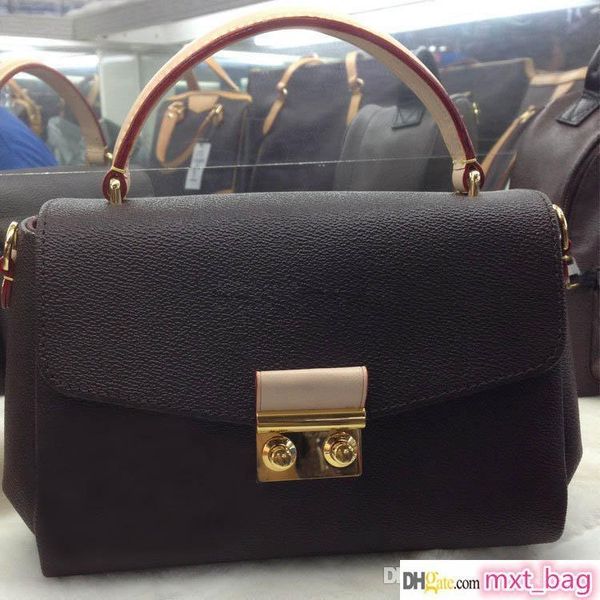 

женская мода марка из натуральной кожи сумки croisette съемной кисточки сумка crossbody сумка totes n41581 n53000