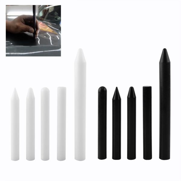 

5pcs/set professional nylon tap down pen paintless hail removal dent repair tools black/white car scratch remover hand tools set