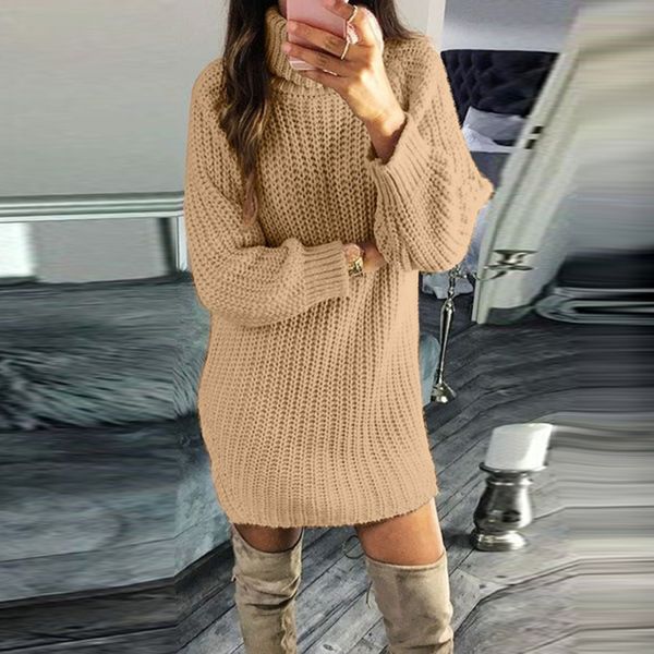 

autumn sweater women pullover turtleneck solid color sweater slim fashion knitted winter women long sweaters 2019, White;black