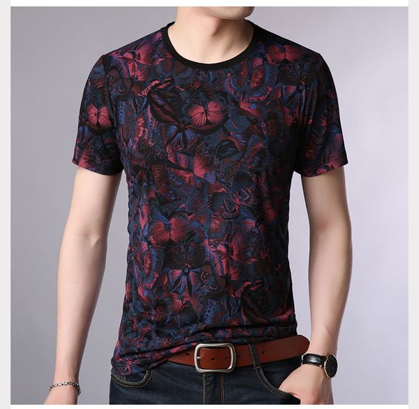 

designer short sleeve t shirt men fitness clothing tshirt summer butterfly mens streetwear t-shirt tee shirts clothes, White;black