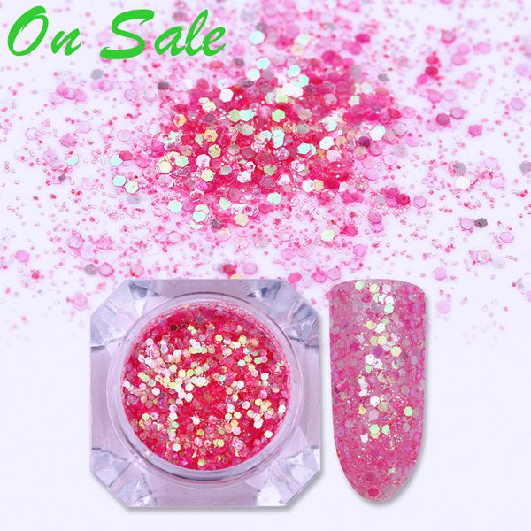 

nail glitter powder shimmer glimmer nail art pigment luminous powder glitter sequins dust diy manicure art decoration, Silver;gold