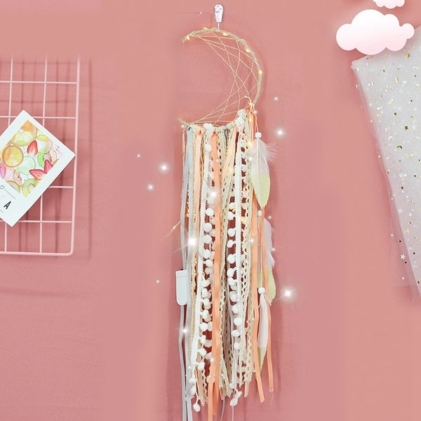

dream catcher handmade feather dream catcher moon star catchers wall hanging decor kids gift