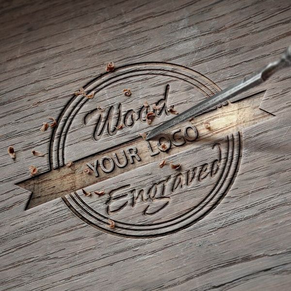 

personality creative design logo message engraved carved customize bamboo wooden watch customization laser print oem no product, Slivery;brown