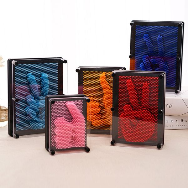 

2017new large 3d cloning board pin sculpture antistress puzzle funny toys learning education for kid children birthday gift mx200414