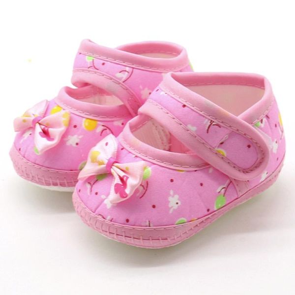

toddler shoes infant baby girl sole shoe pre-walker bow decoration fixed toddler shoes soft warm casual flats zapatos pink