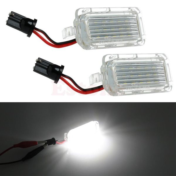 

1pair license number plate light 18led lamps replace for mondeo focus 5d canbus