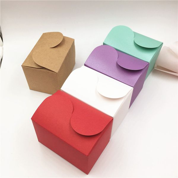 

30 pcs 9x6x6cm rectangular color wedding candy/cookies/cake box, /fruit dried gift box