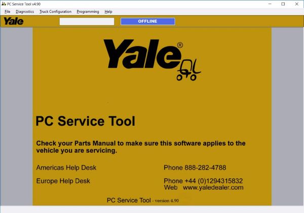 

yale pc service tool v 4.90 [with license user and pass for more pc